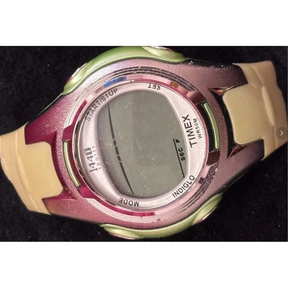 Timex Ladies Watch Bundle 3pc Lot 1440 Sports Quartz Vintage Parts Repair